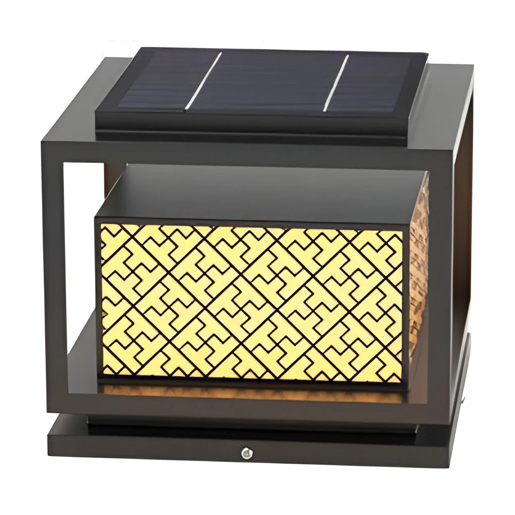 Hetty Square Modern Solar Outdoor Light - Image 9