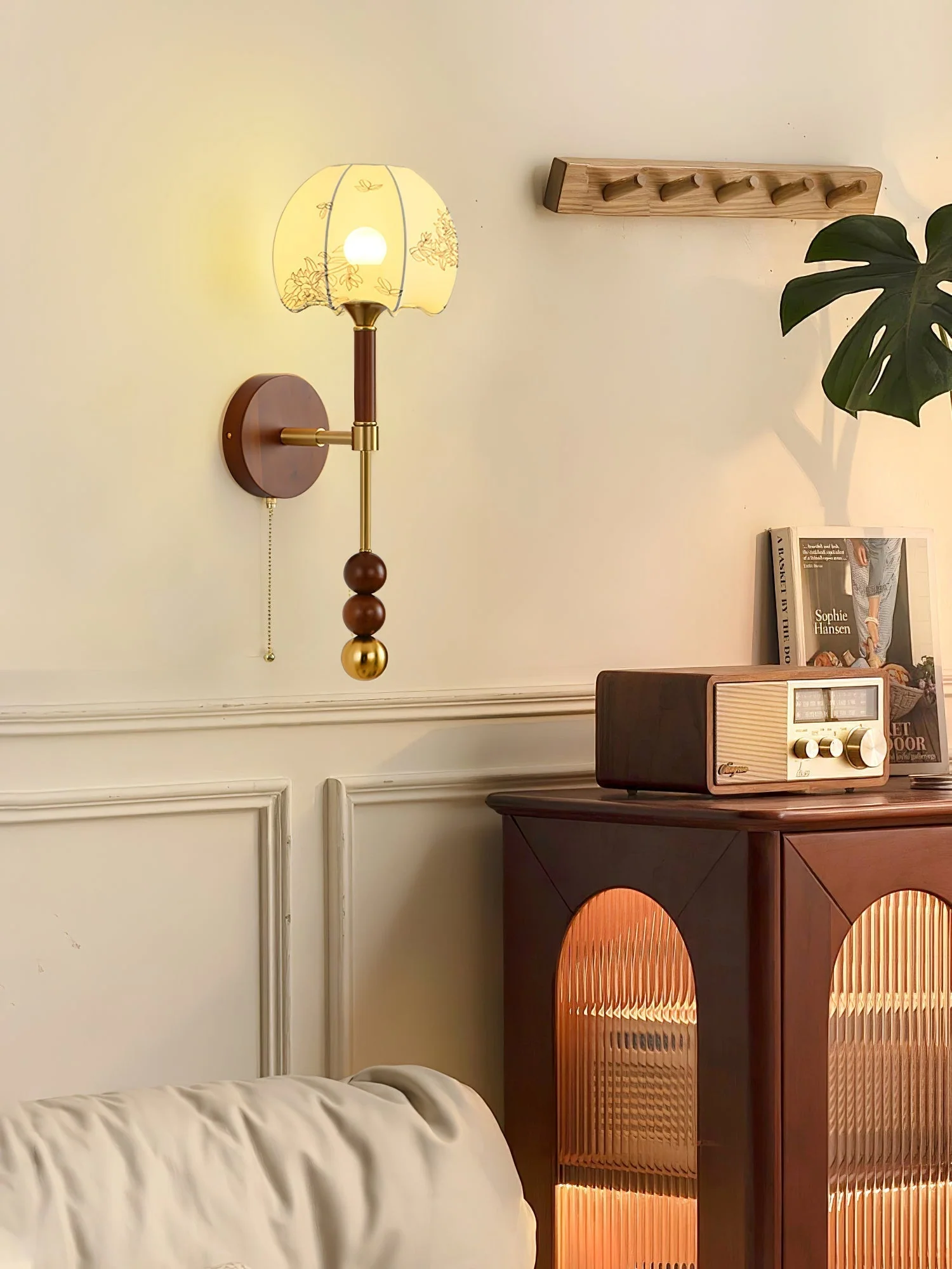 Hilda Roma Elegance Wood Sconce Wall lamp - Image 15
