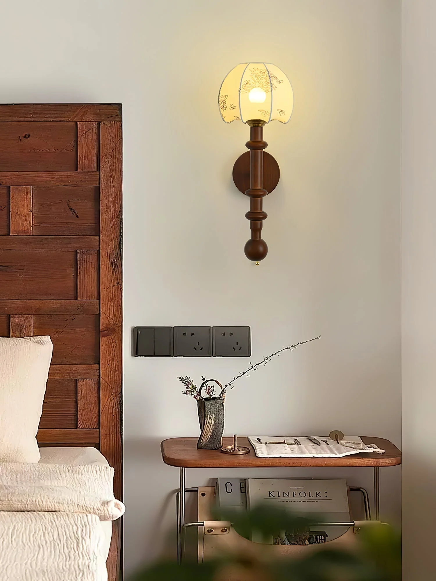 Hilda Roma Elegance Wood Sconce Wall lamp - Image 19