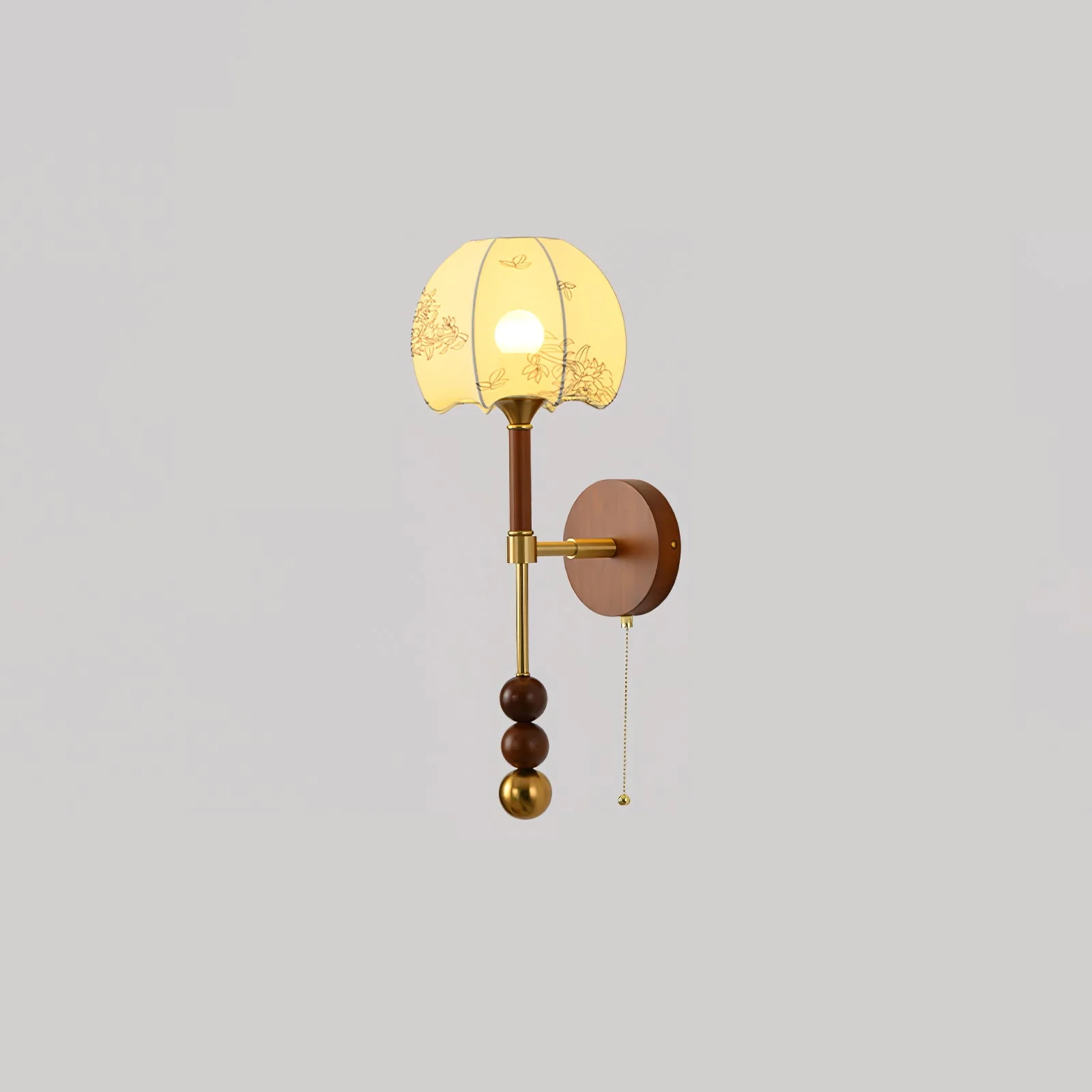 Hilda Roma Elegance Wood Sconce Wall lamp - Image 2