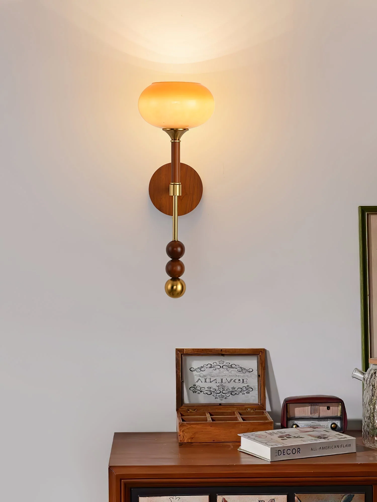 Hilda Roma Elegance Wood Sconce Wall lamp - Image 20