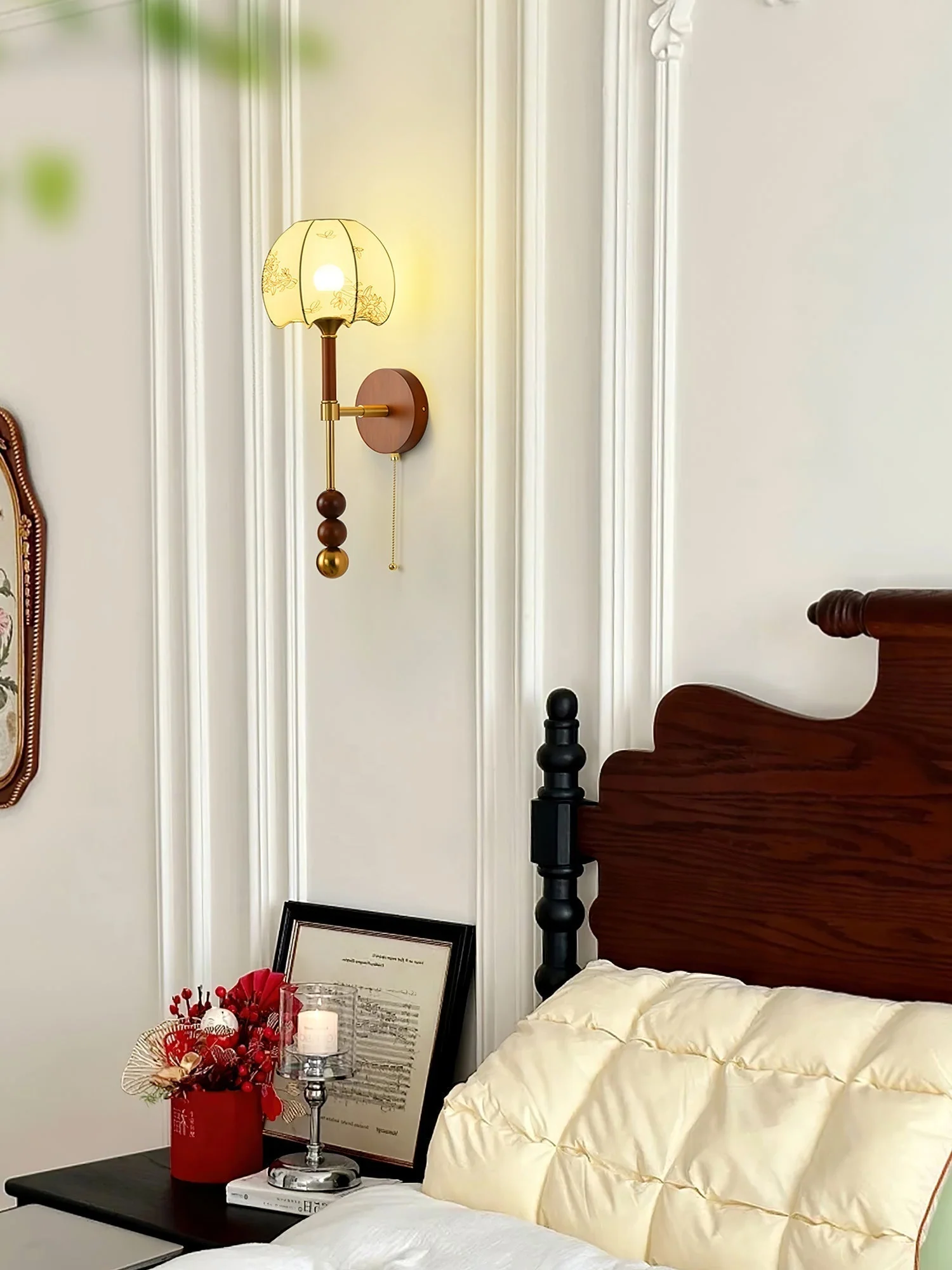 Hilda Roma Elegance Wood Sconce Wall lamp - Image 22