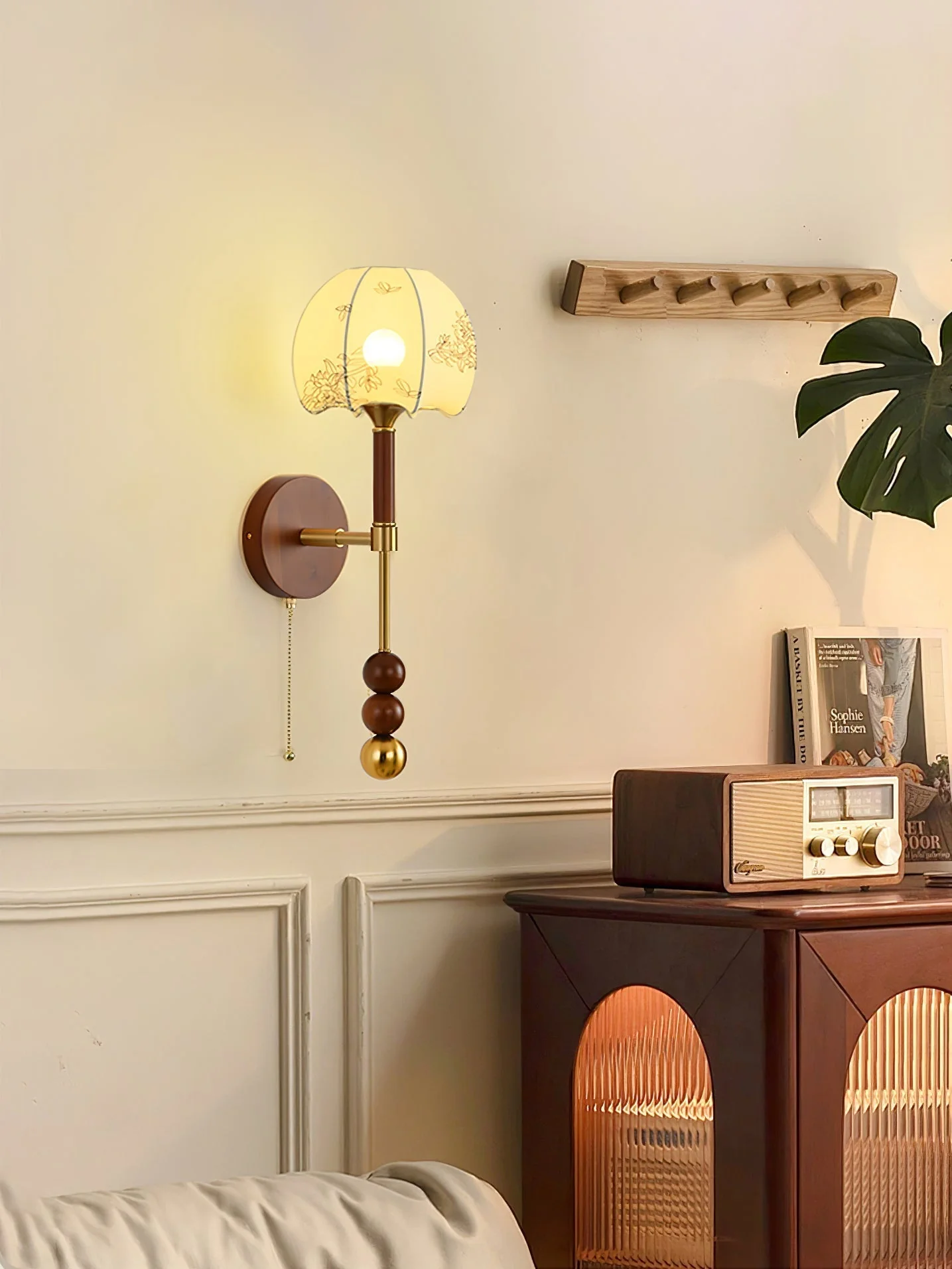 Hilda Roma Elegance Wood Sconce Wall lamp - Image 35