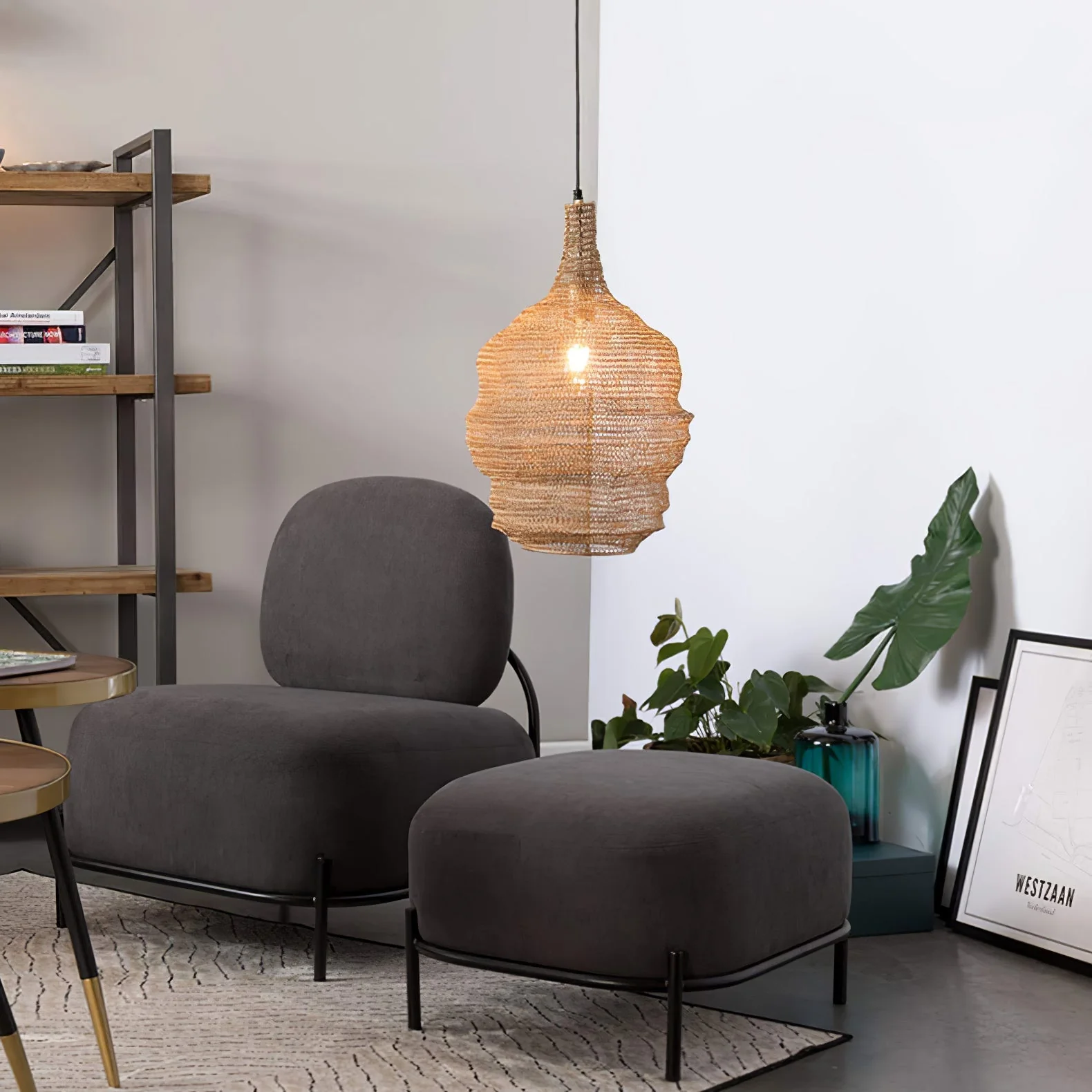 Hive Industrial Wire Pendant Lamps - Image 12
