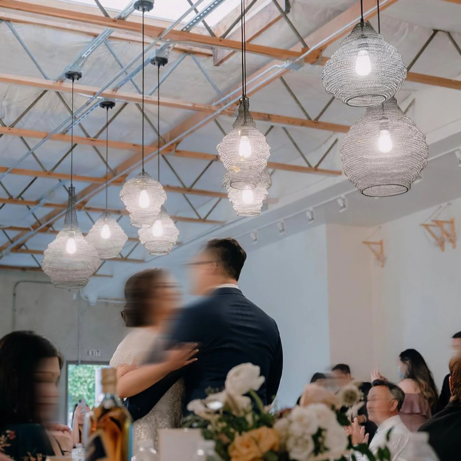 Hive Industrial Wire Pendant Lamps - Image 13