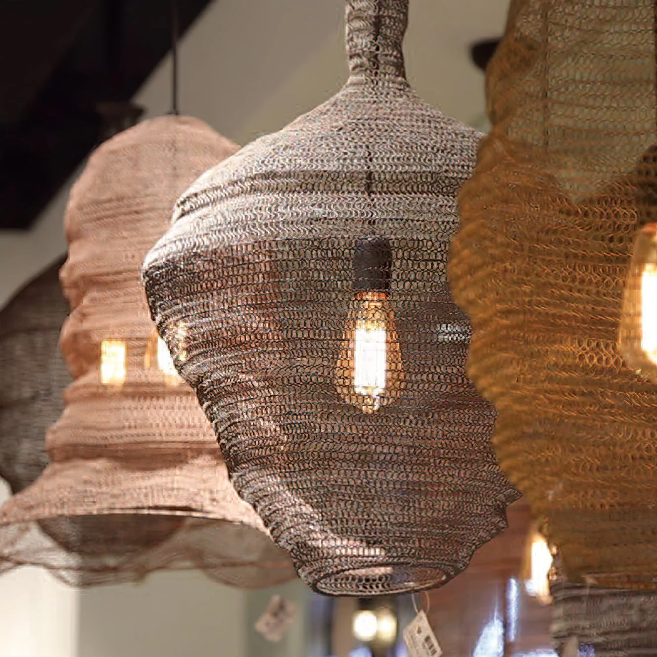 Hive Industrial Wire Pendant Lamps - Image 27