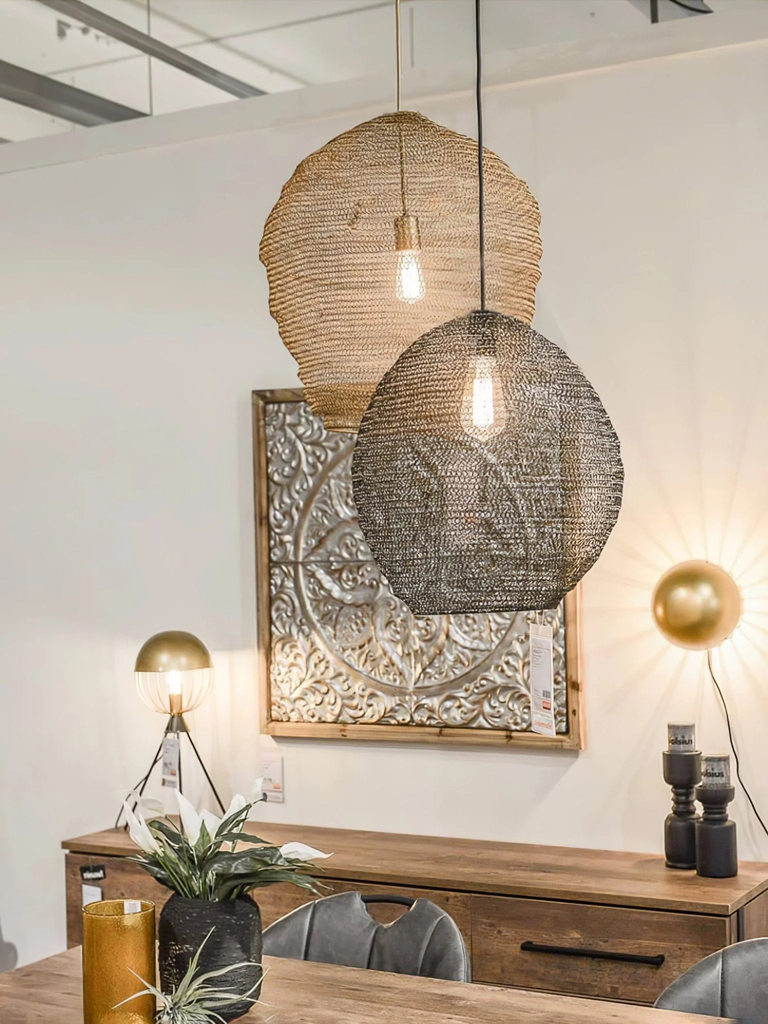 Hive Industrial Wire Pendant Lamps - Image 34
