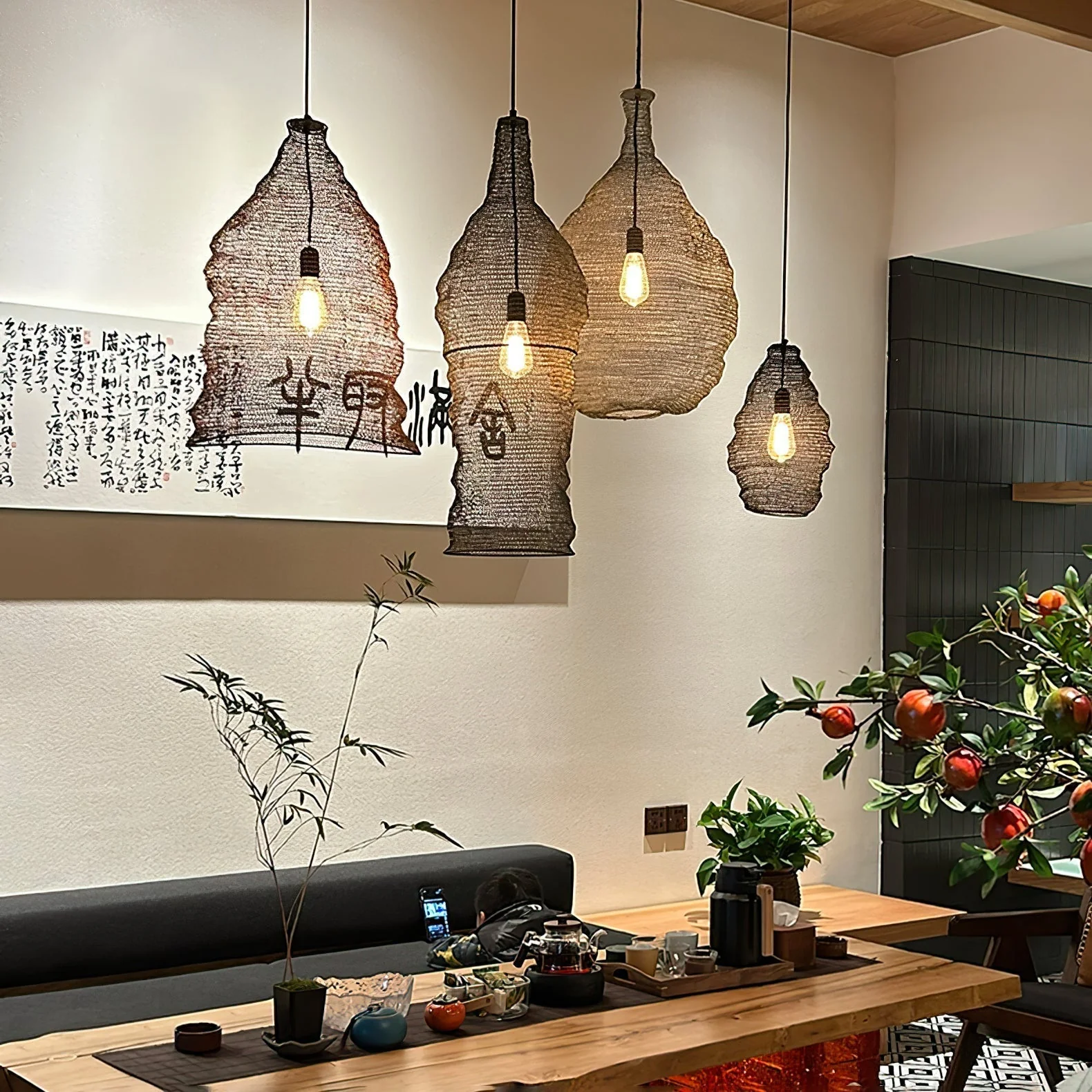 Hive Industrial Wire Pendant Lamps - Image 42