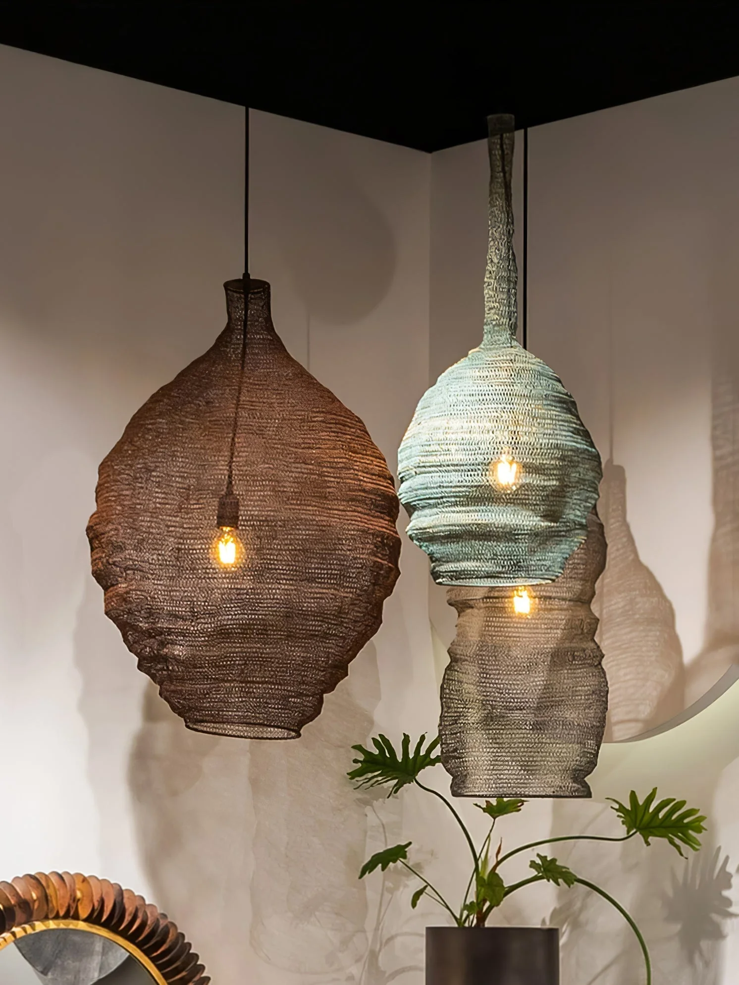 Hive Industrial Wire Pendant Lamps - Image 5
