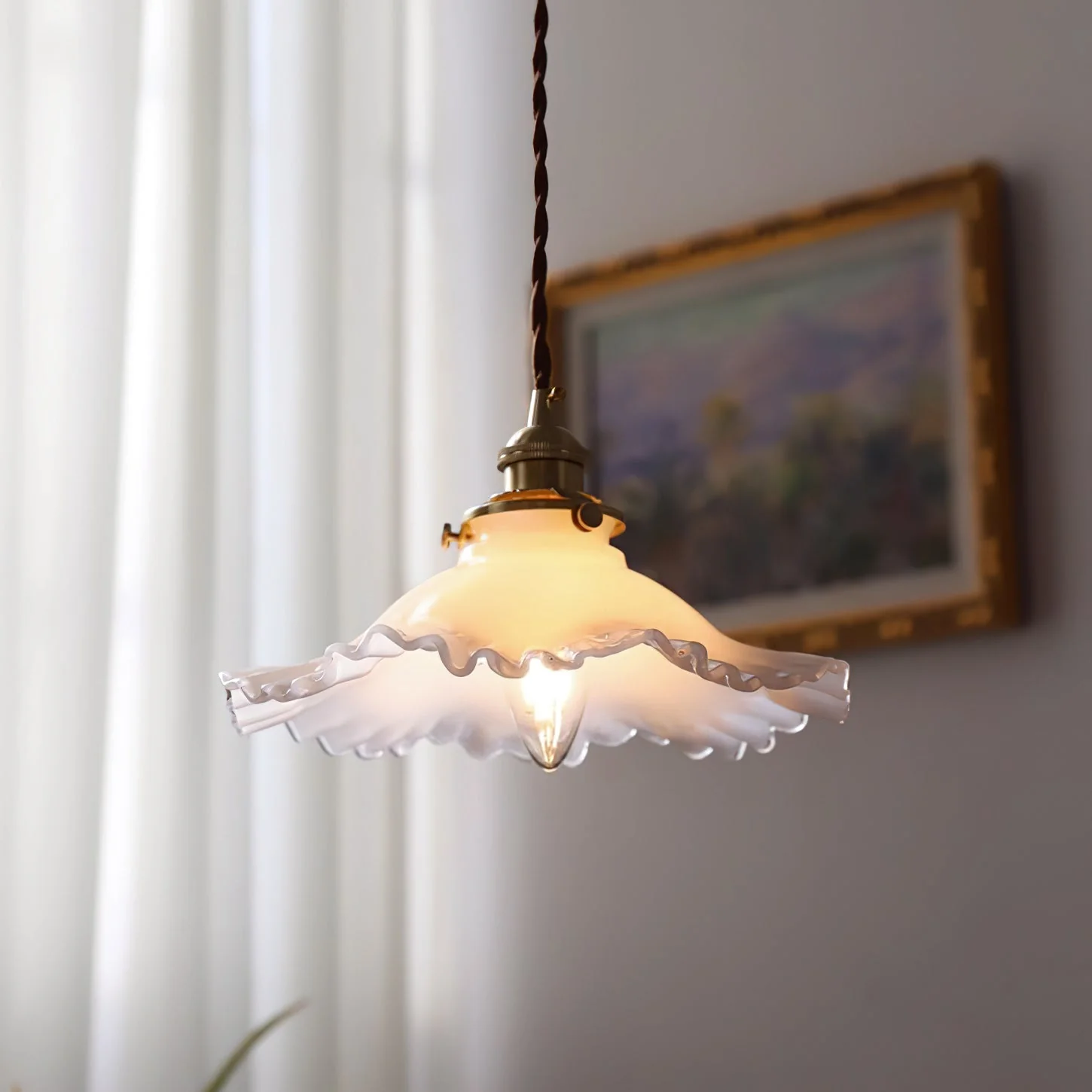 Homdia Modern Glass Pendant Light - Image 11