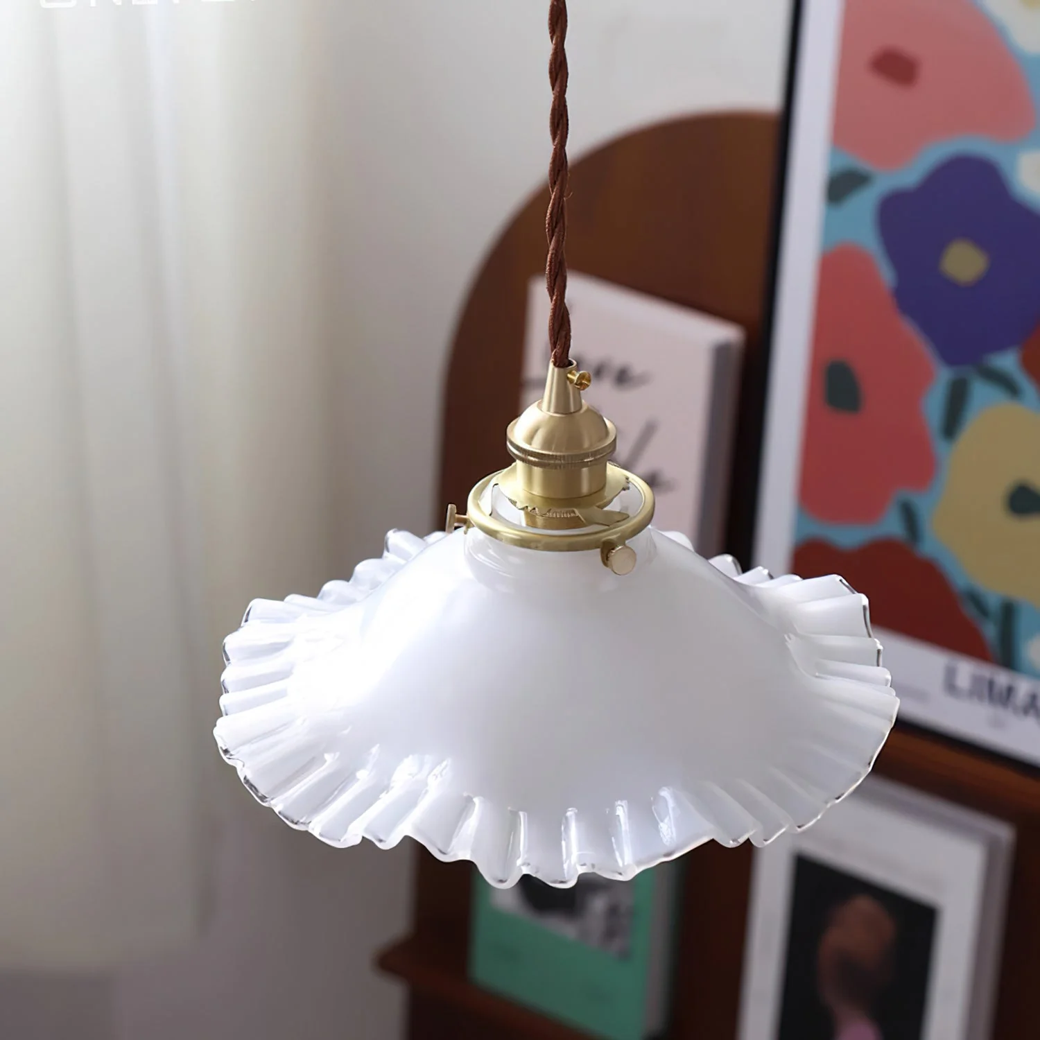 Homdia Modern Glass Pendant Light - Image 12