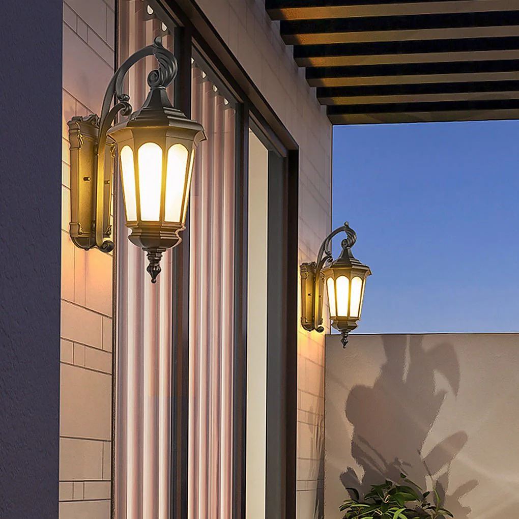 Homer Retro Classic Decorative Outdoor Wall Light - Image 5