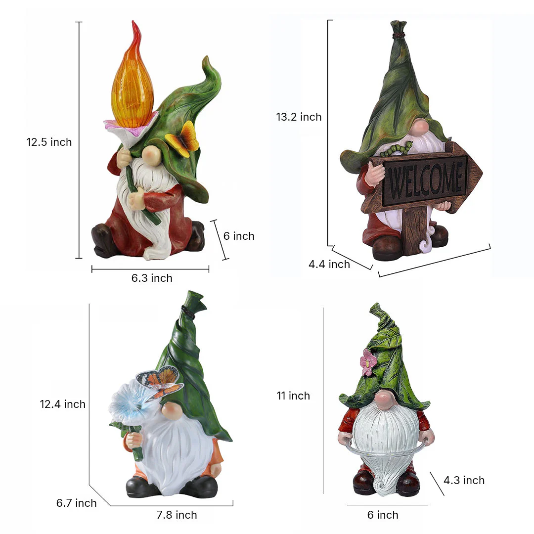 Honor Unique Art Gnomes Resin Outdoor Lights - Image 11