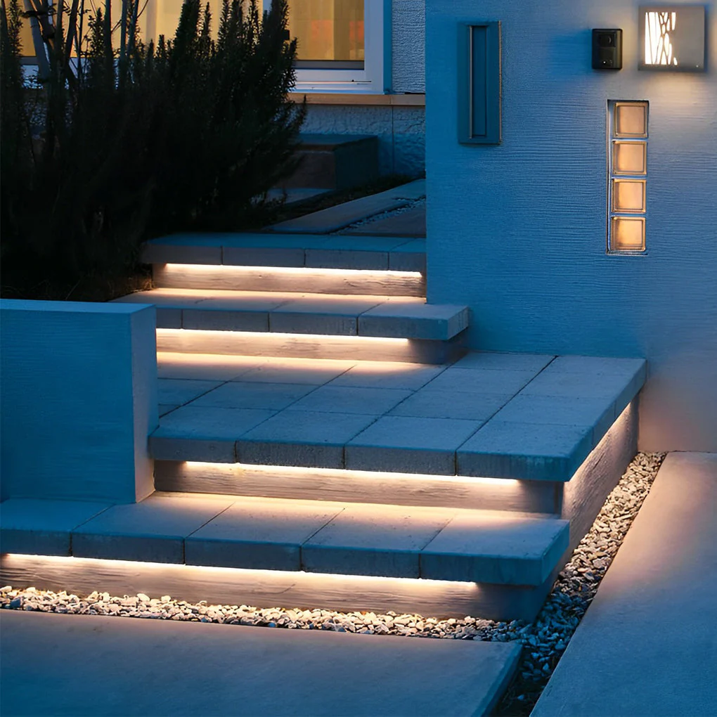 Hpe Recessed LED Under Tread Stair Outdoor Strip Light - Image 5