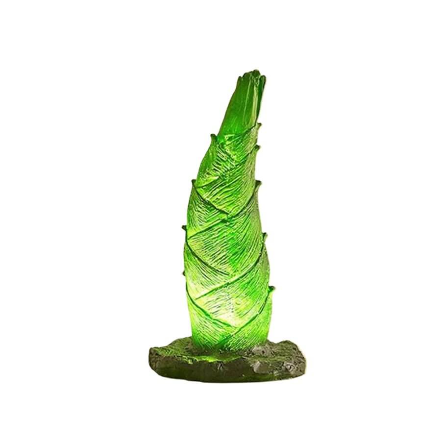 Hubert Panda Bamboo Animal Resin Outdoor Lawn Lamp - Image 12