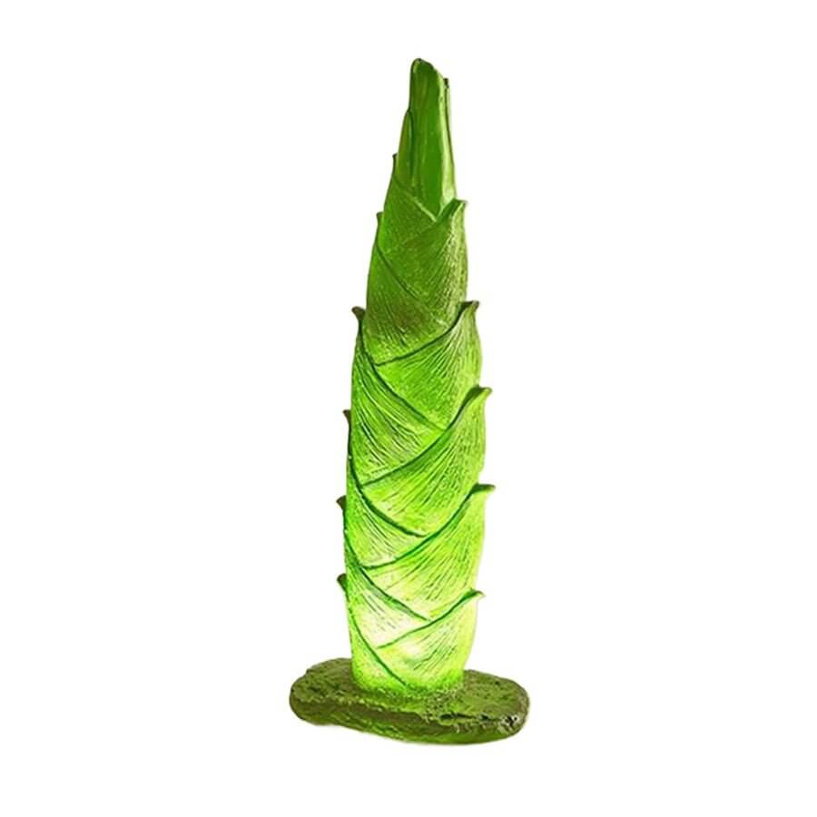 Hubert Panda Bamboo Animal Resin Outdoor Lawn Lamp - Image 13