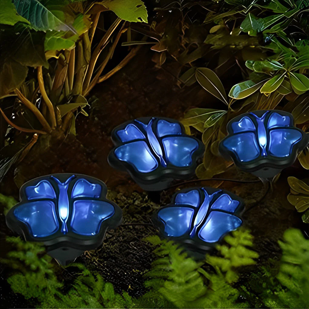 Hugh Birds Snails Butterflies Ladybugs Resin Outdoor Lights - Image 2