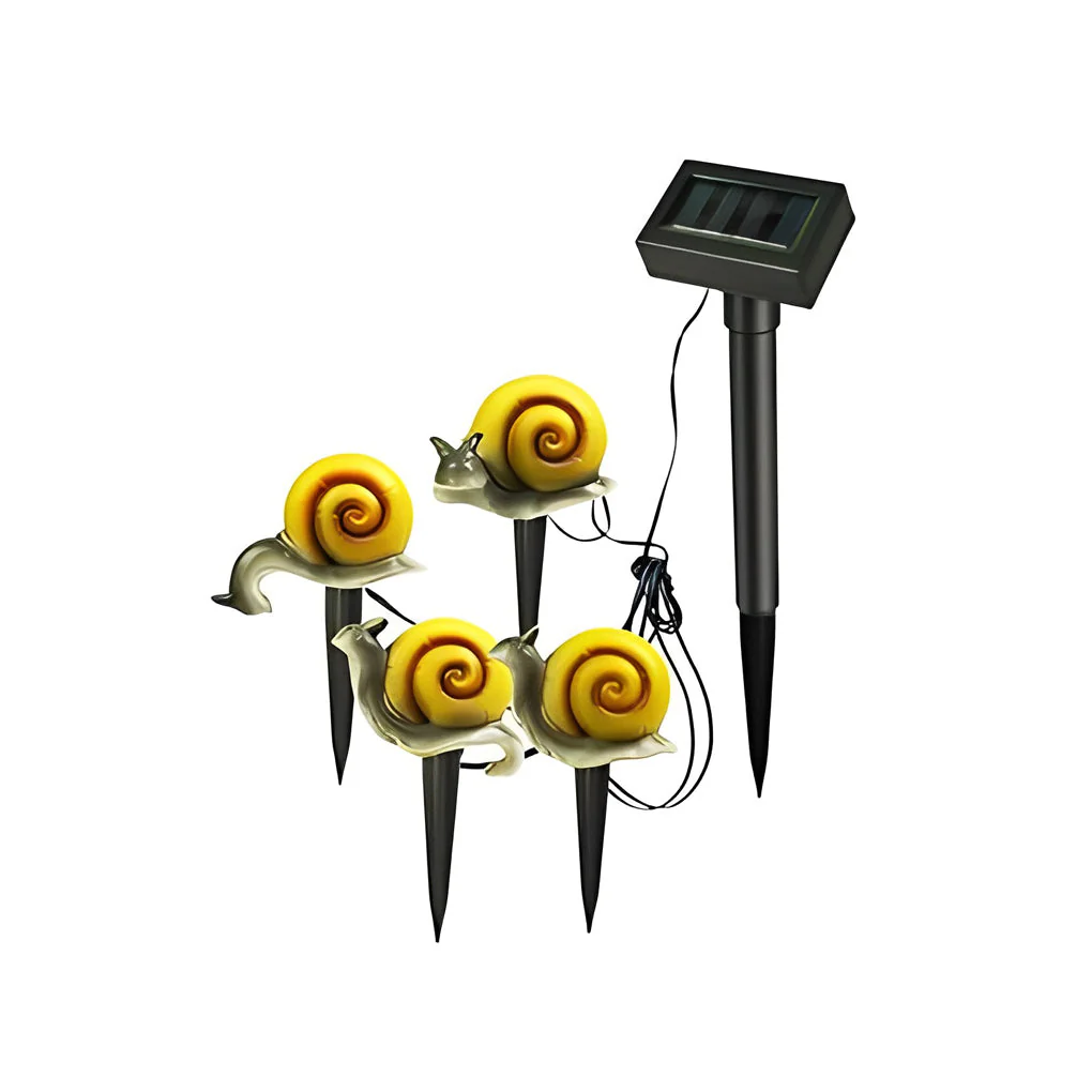 Hugh Birds Snails Butterflies Ladybugs Resin Outdoor Lights - Image 6