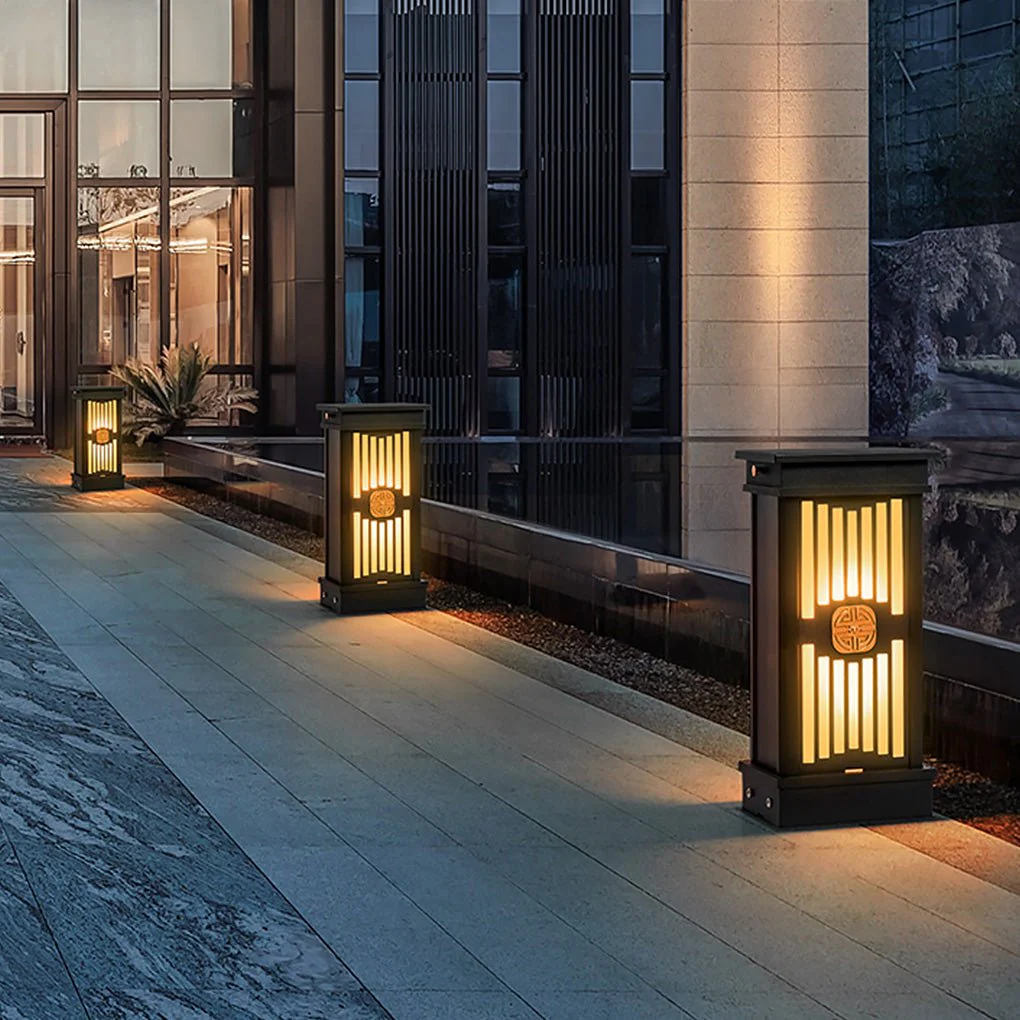 Hunter Traditional LED Retro Outdoor Post Light - Image 4