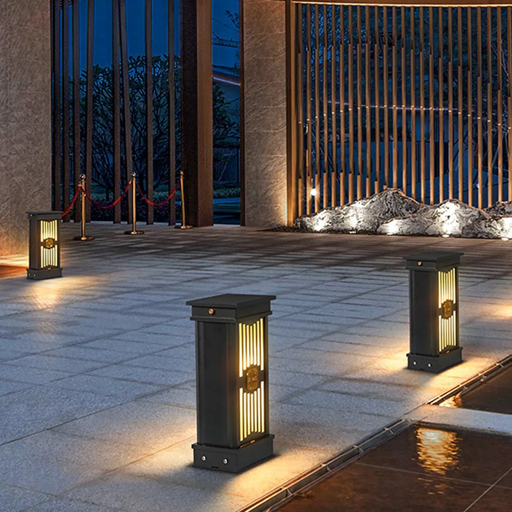 Hunter Traditional LED Retro Outdoor Post Light - Image 6