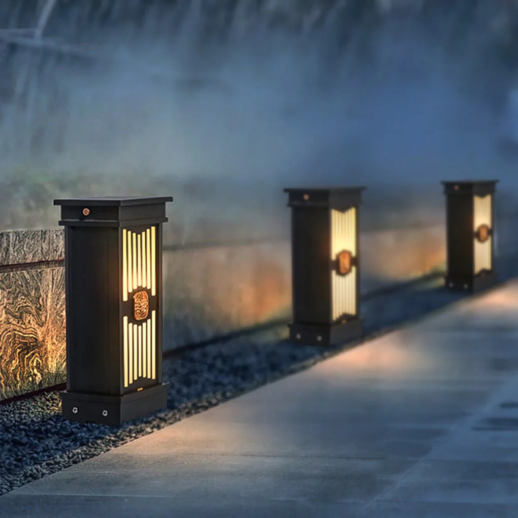 Hunter Traditional LED Retro Outdoor Post Light - Image 8