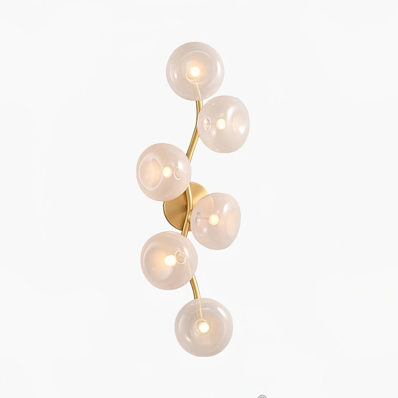 Hunter Wall Lamp Vine Nordic Art Glass - Image 13