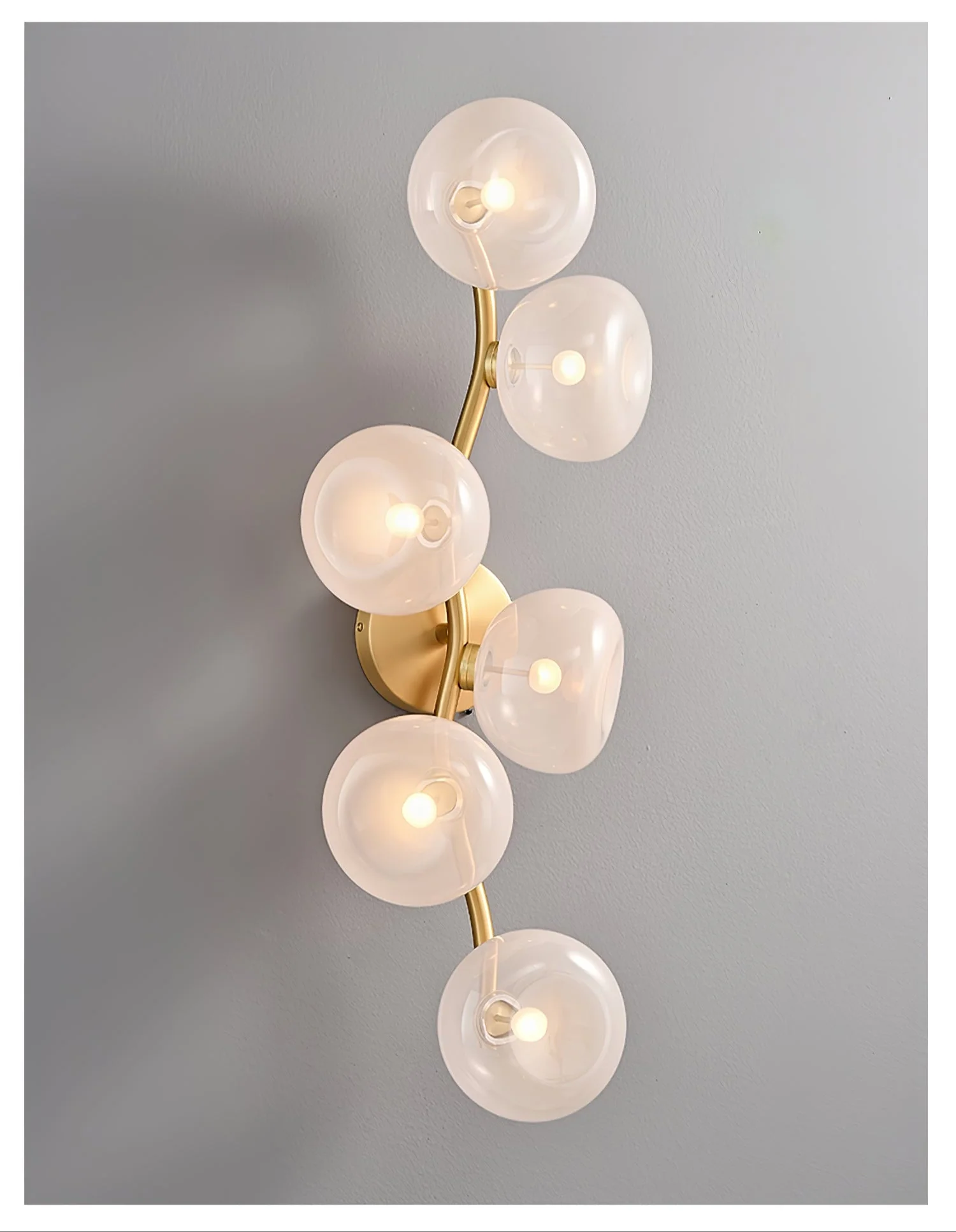 Hunter Wall Lamp Vine Nordic Art Glass - Image 22