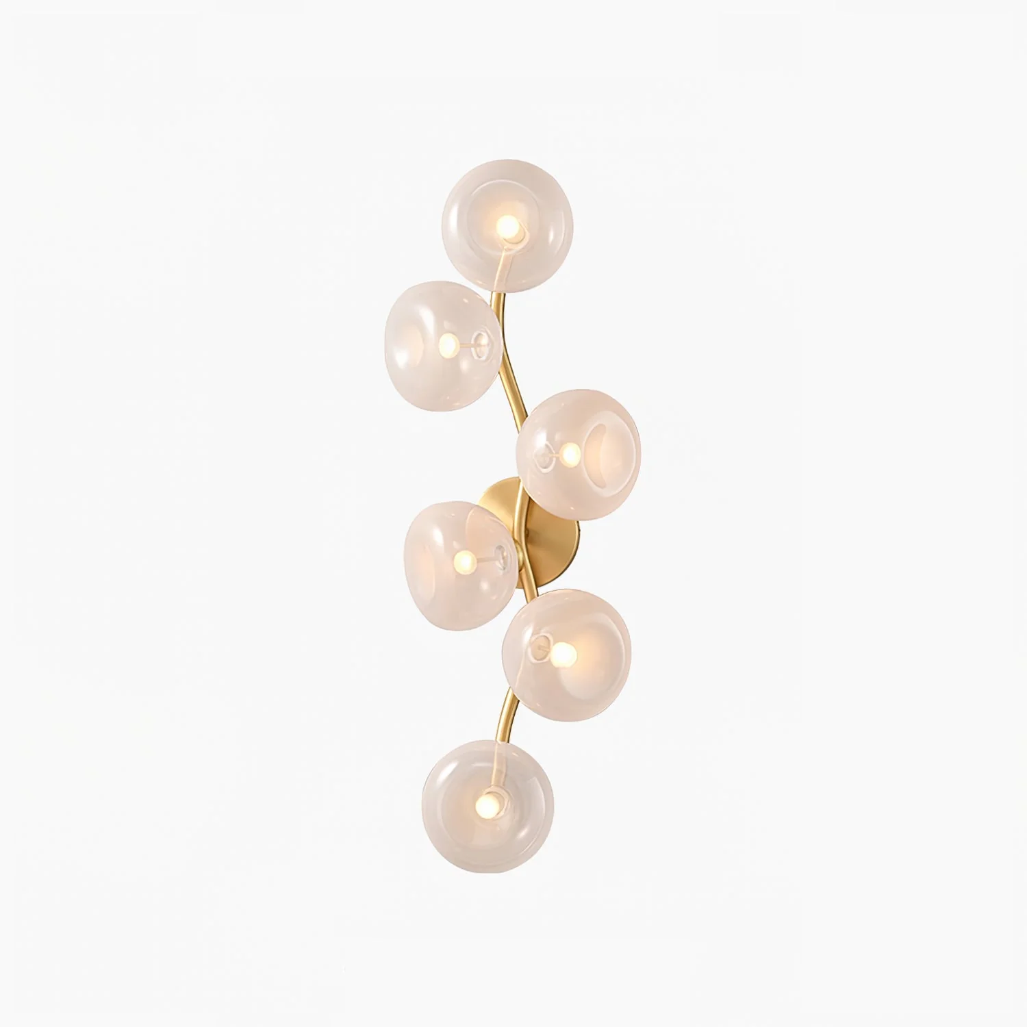 Hunter Wall Lamp Vine Nordic Art Glass - Image 3