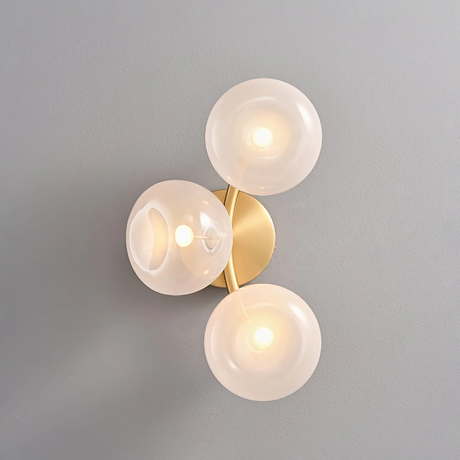 Hunter Wall Lamp Vine Nordic Art Glass - Image 6