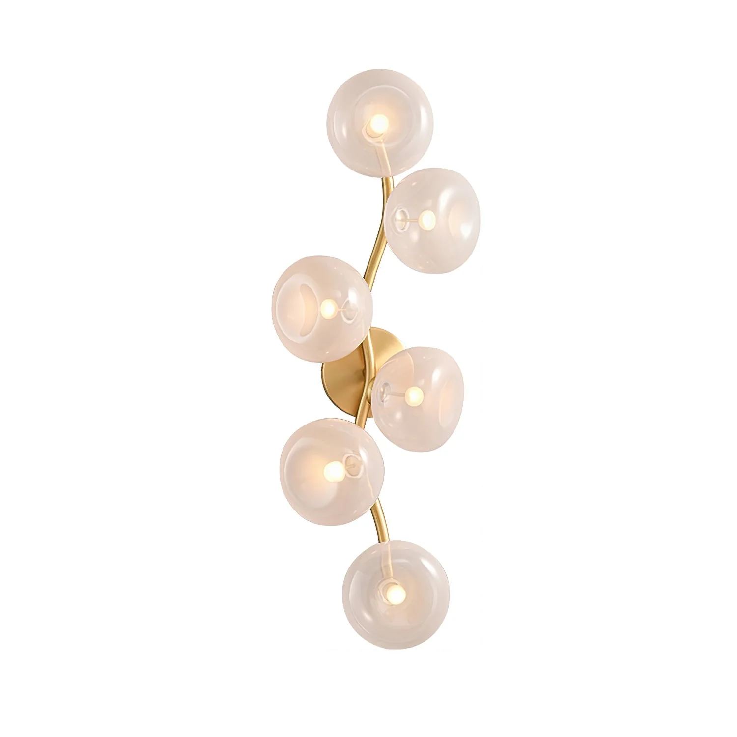 Hunter Wall Lamp Vine Nordic Art Glass - Image 8