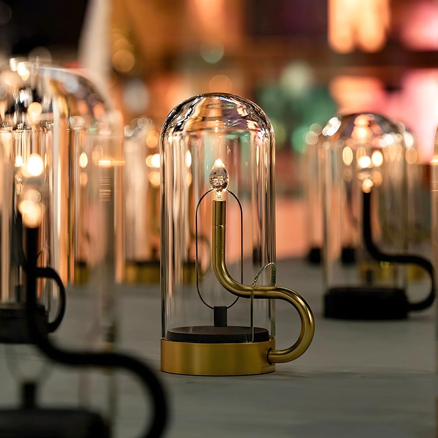 Hymn Modern Glass Table Lamp - Image 2