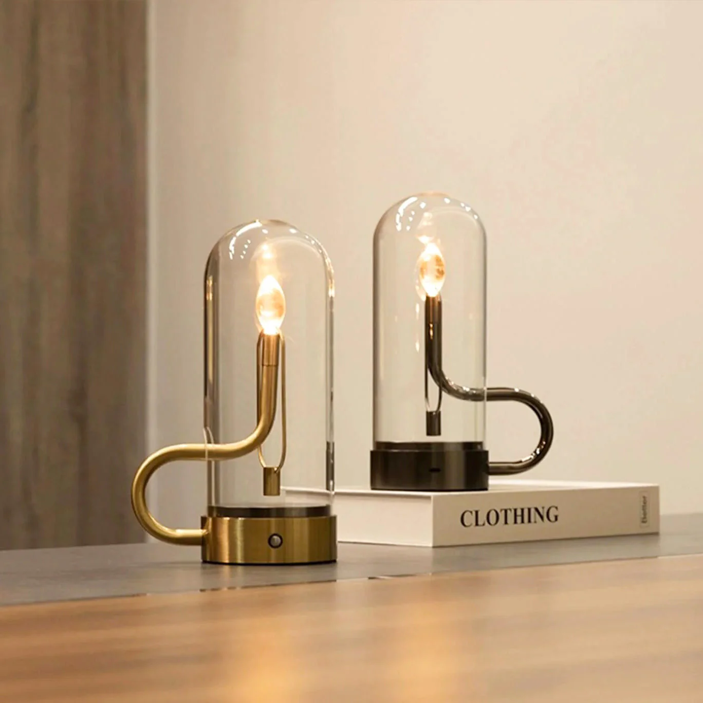 Hymn Modern Glass Table Lamp - Image 7