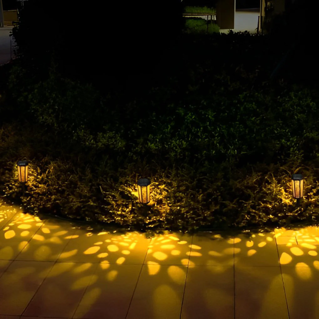 Iagin Hexagon Hollow Landscape ABS Outdoor Light - Image 11