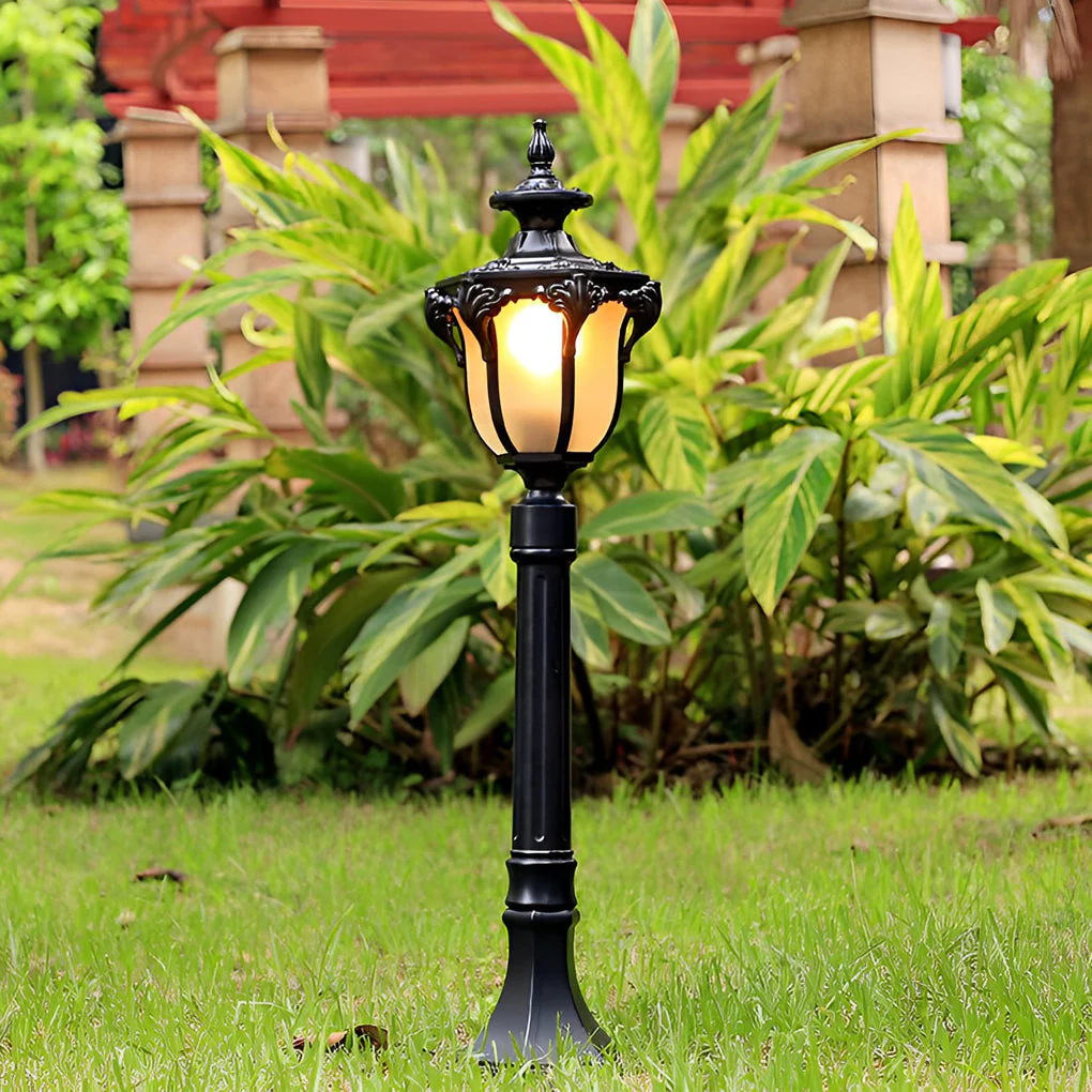 Iagine Traditional European LED Outdoor Pathway Post Lamp