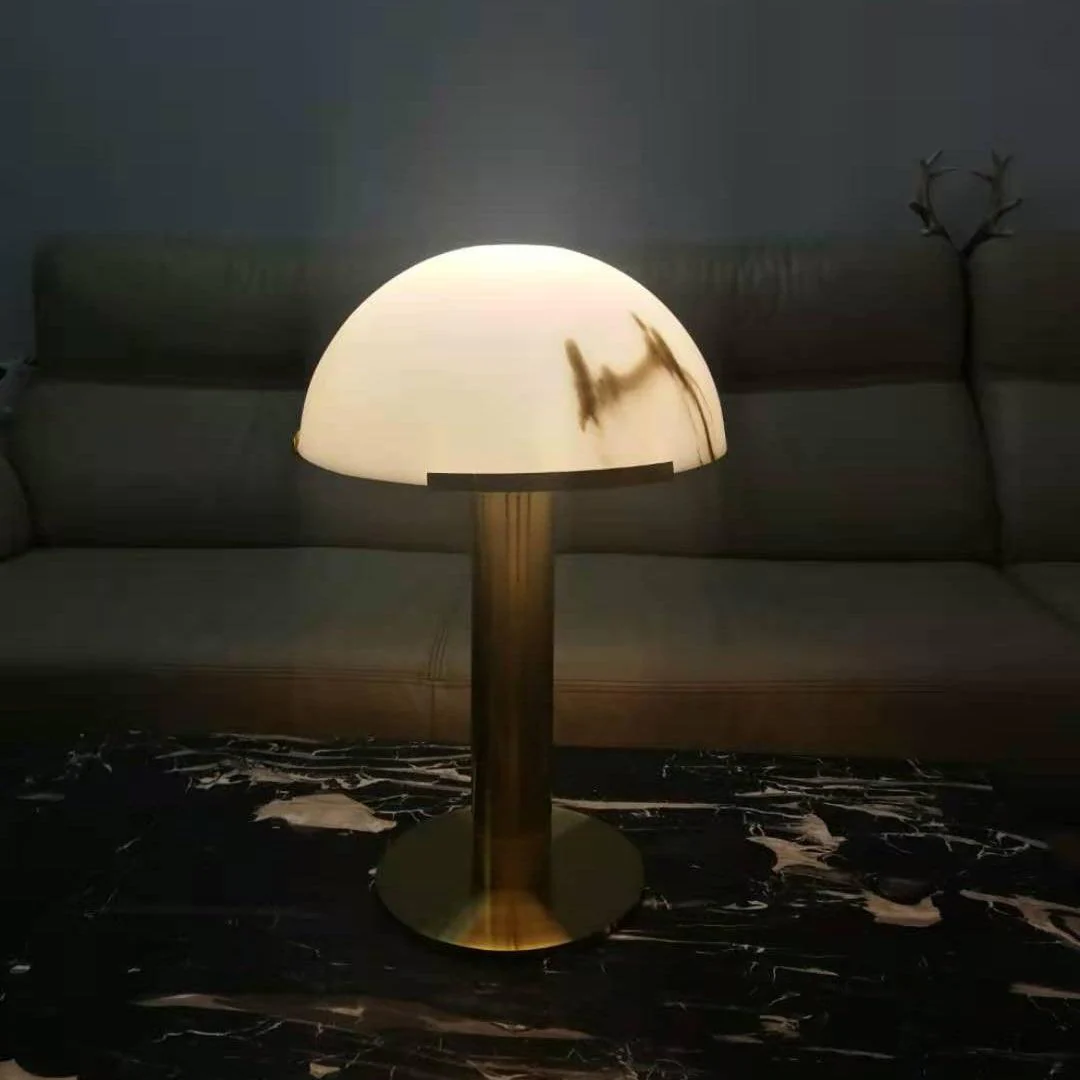 Ibera Alabaster Table Lamp - Image 29