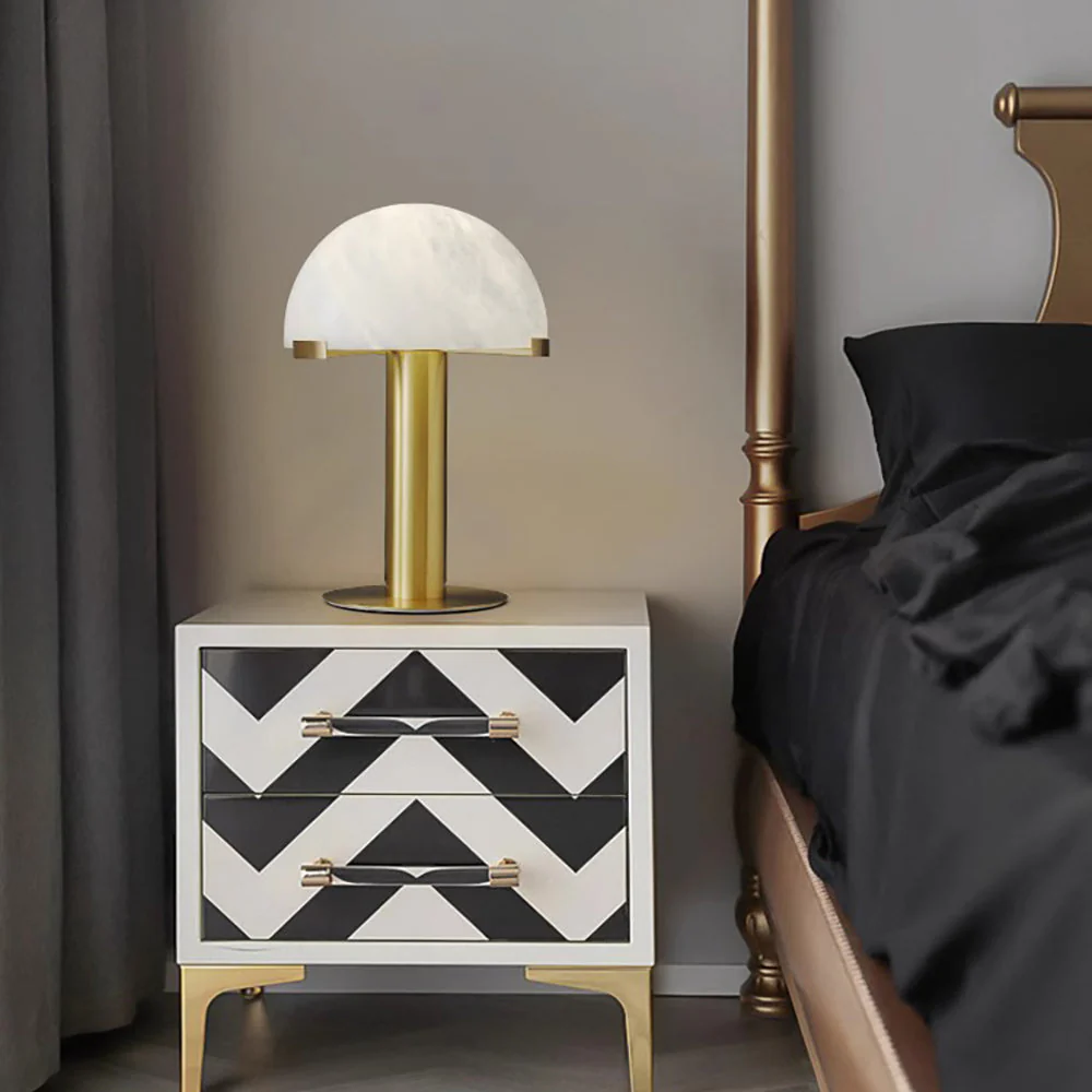 Ibera Alabaster Table Lamp - Image 66