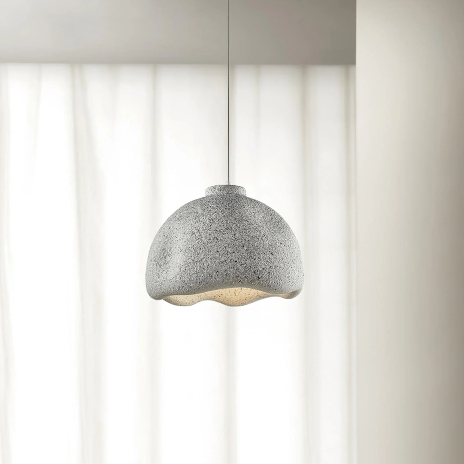 Icarila Modern Minimalist Speckled Plastic Pendant Lamp - Image 20