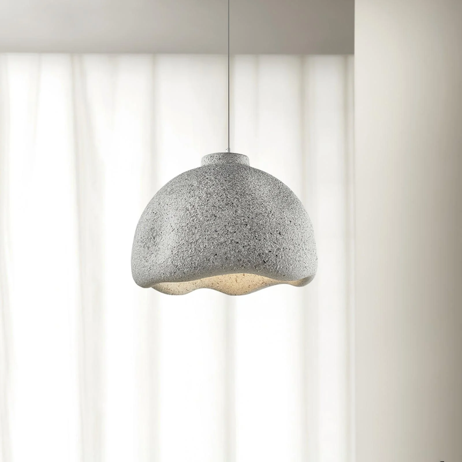 Icarila Modern Minimalist Speckled Plastic Pendant Lamp - Image 24