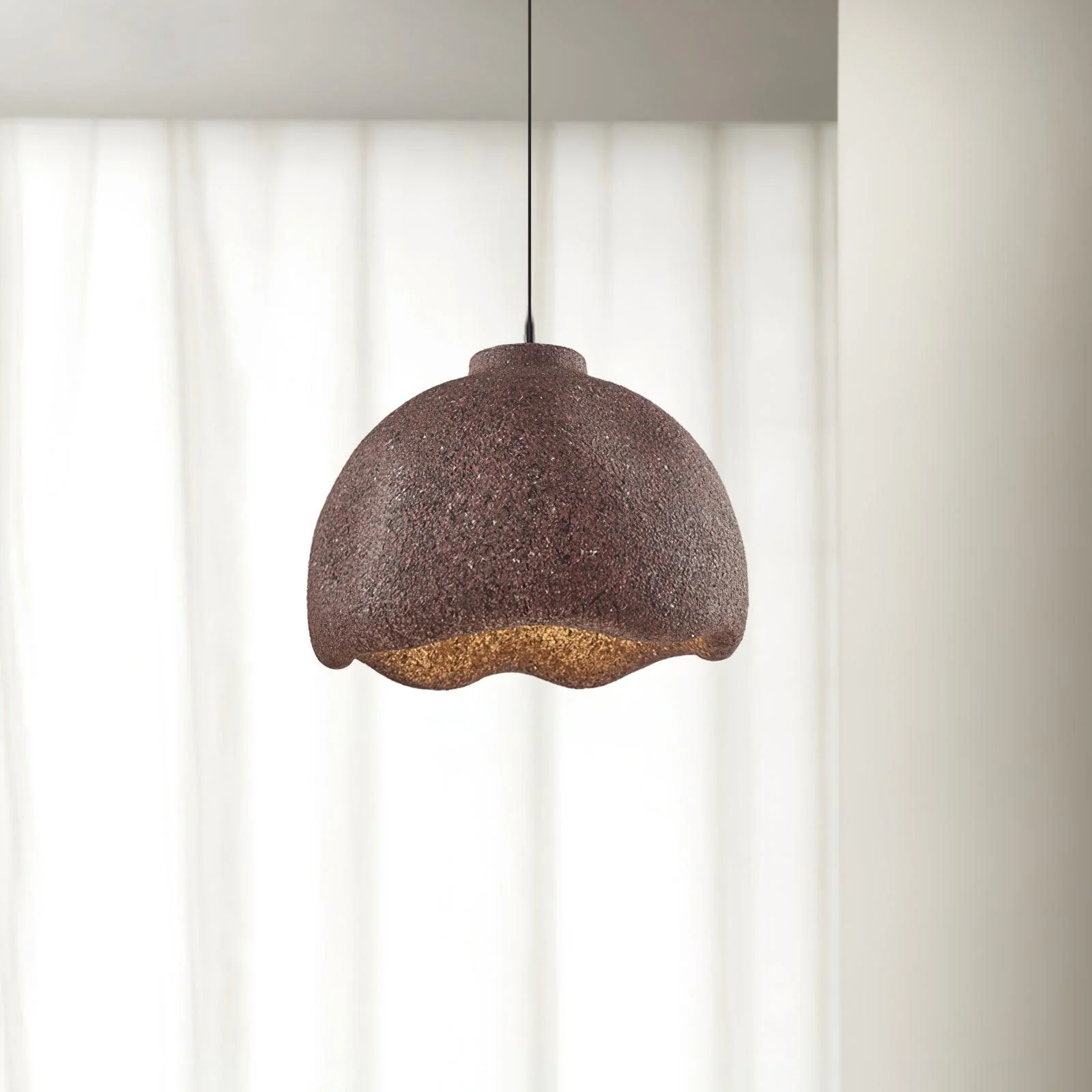 Icarila Modern Minimalist Speckled Plastic Pendant Lamp - Image 25