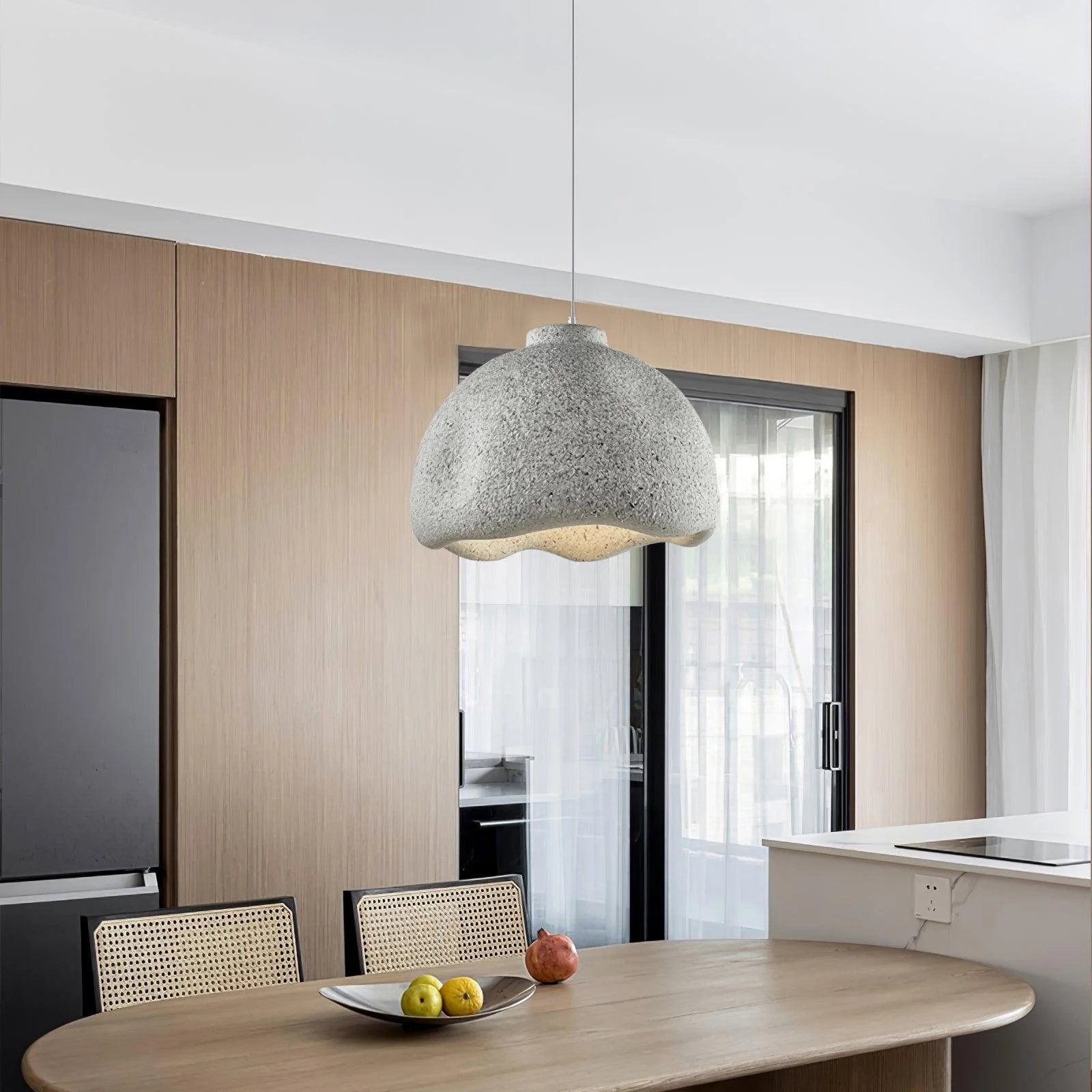 Icarila Modern Minimalist Speckled Plastic Pendant Lamp - Image 37
