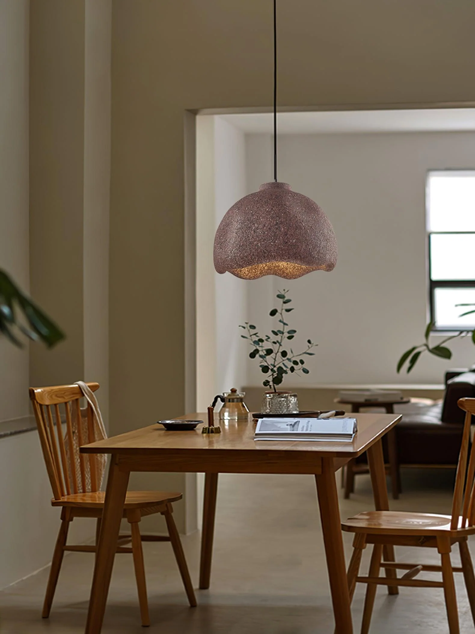 Icarila Modern Minimalist Speckled Plastic Pendant Lamp - Image 38