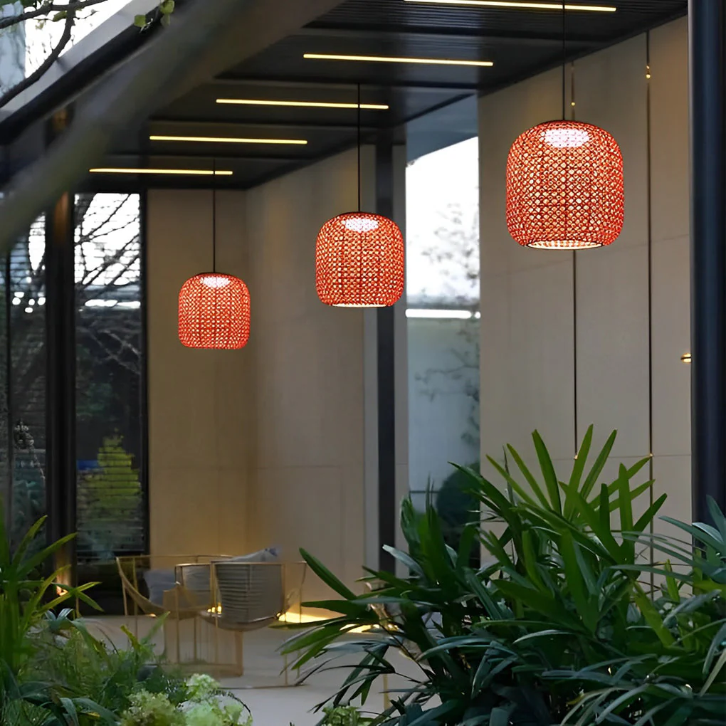 Idan Classic LED Modern Outdoor Chandelier - Image 3