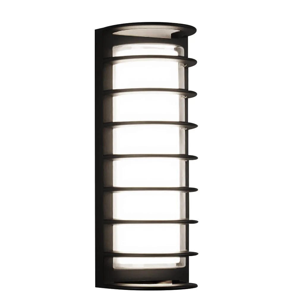 Idelle Double-layer Lampshade Gate Outdoor Wall Sconces - Image 5