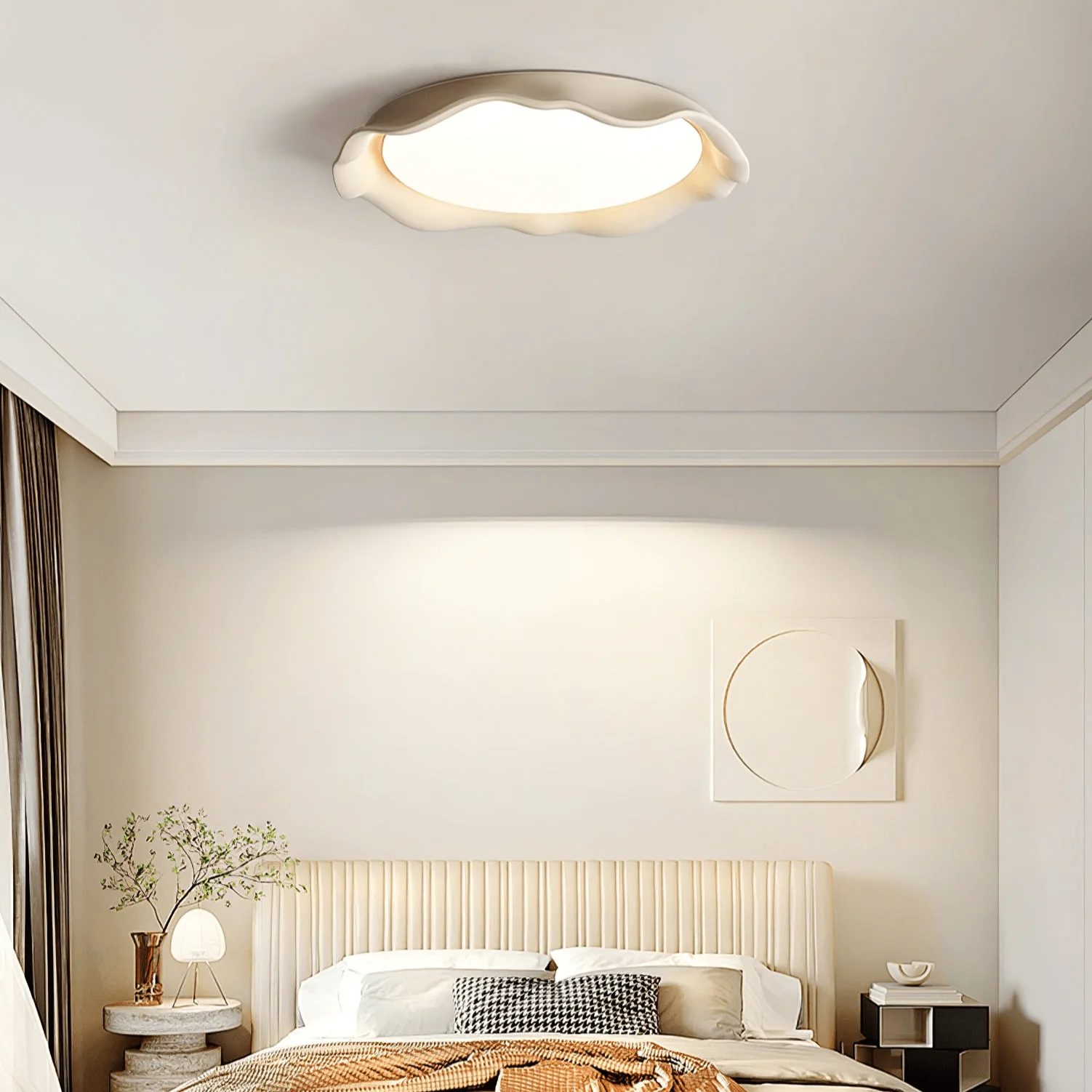 Idoraris Modern Minimalist Art Microcement Ceiling Light - Image 7