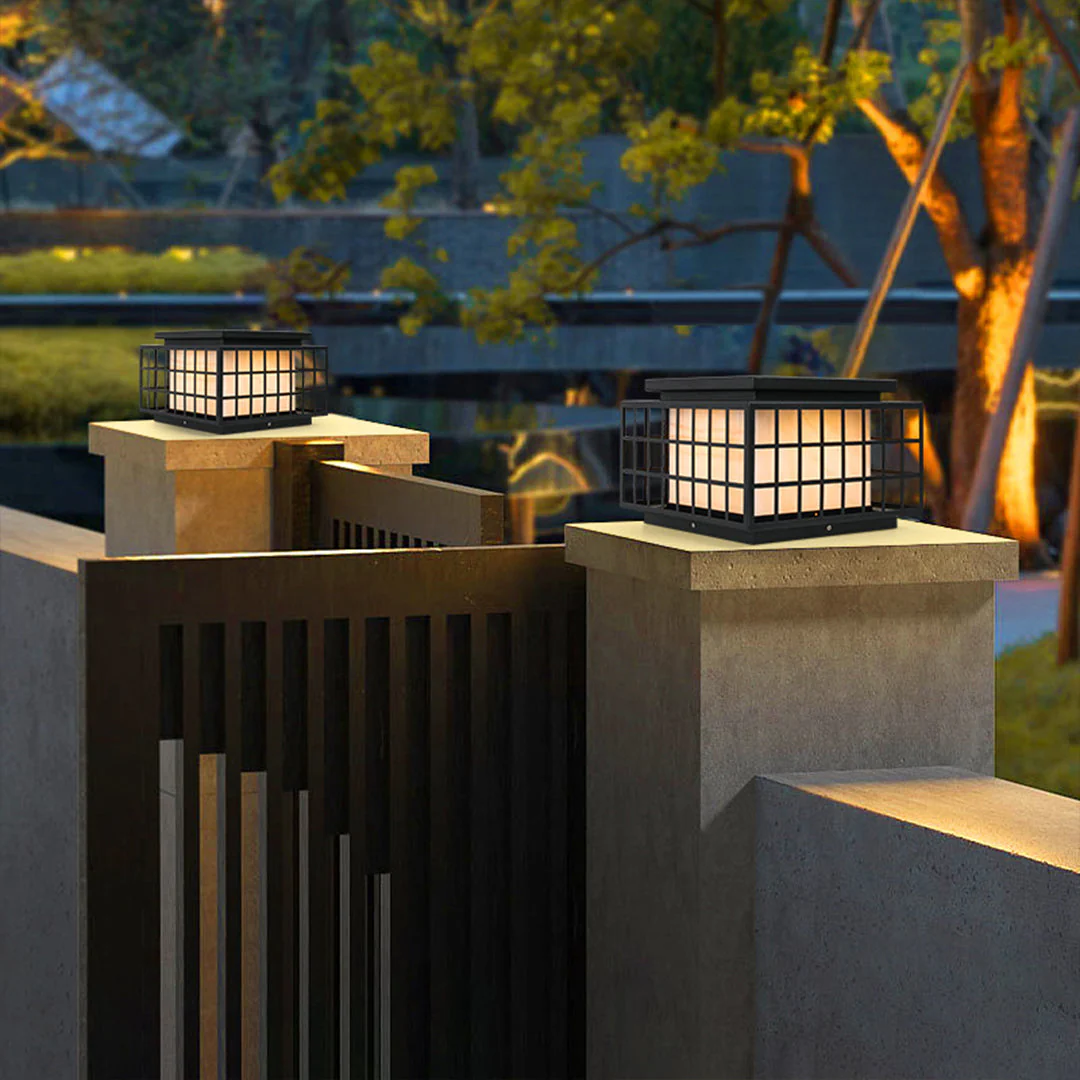 Igor Modern Stainless Steel Outdoor Pillar Lights - Image 10