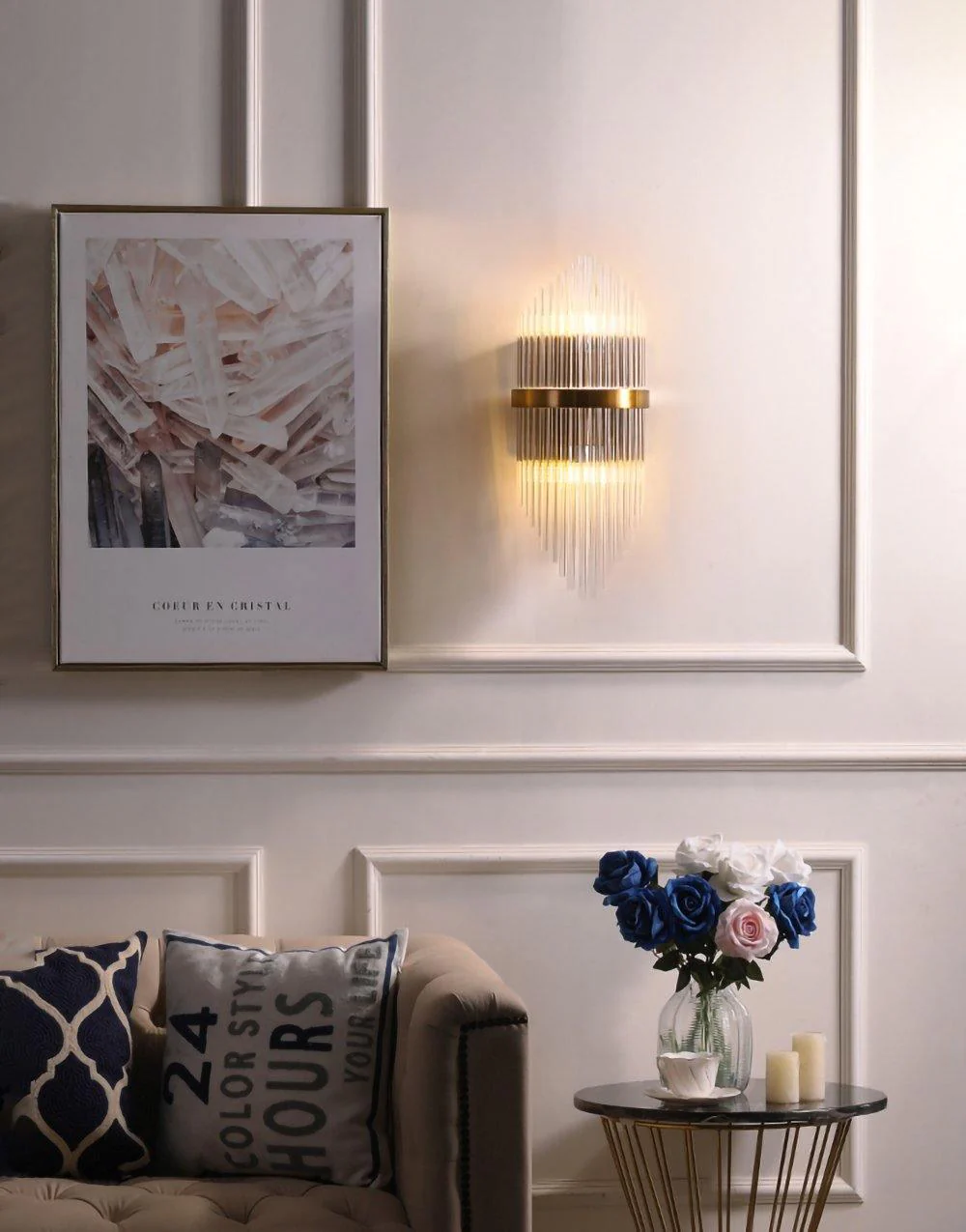 Ildorel Postmodern Luxury Crystal Wall Lamp - Image 3