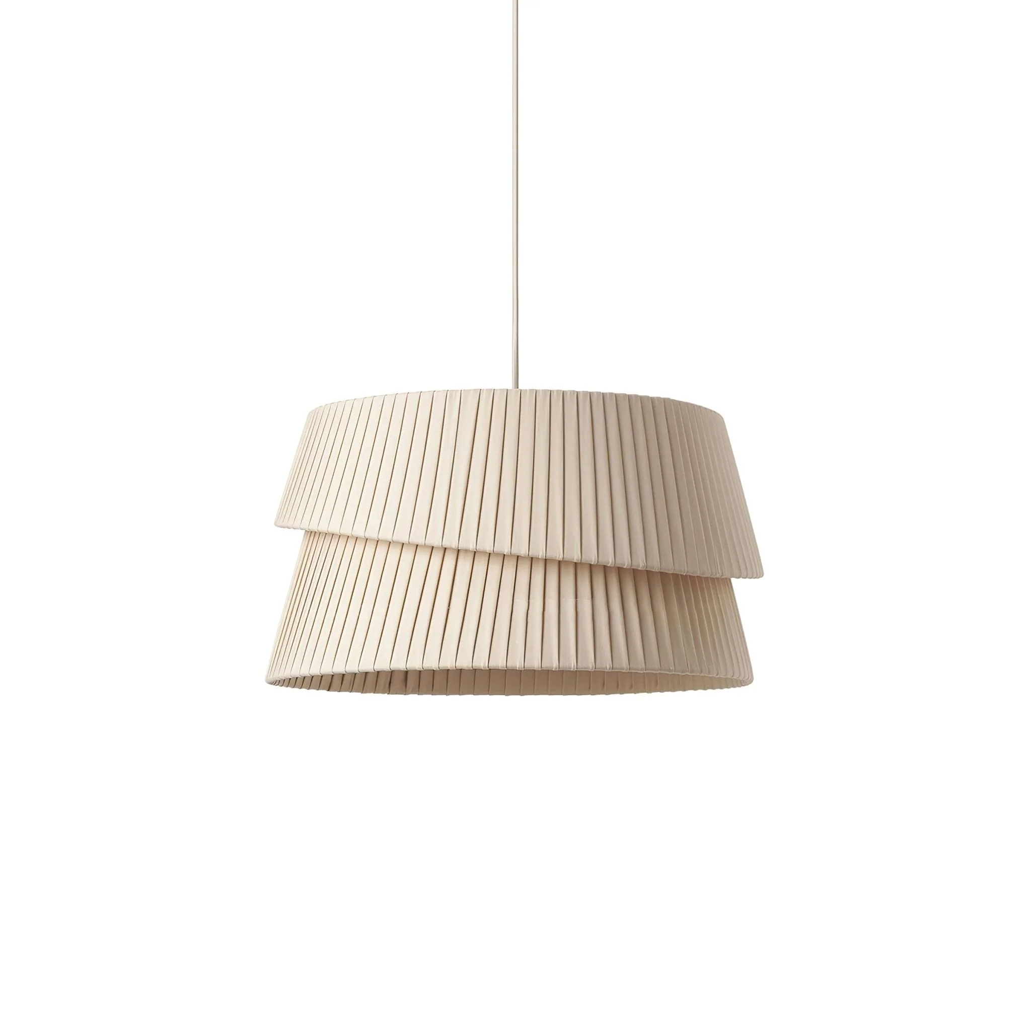 Ilira PremiumElegance Twist Fabric Pendant Lamp - Image 2