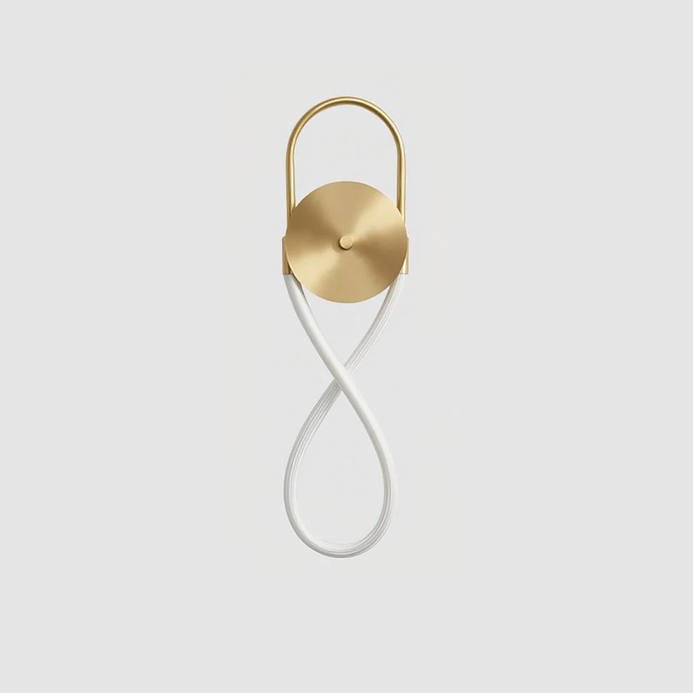 Ilirel Art Necklace Loop Brass Wall Lamp - Image 17