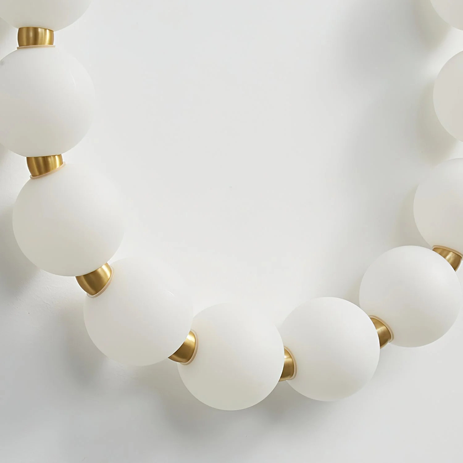 Ilirel Art Necklace Loop Brass Wall Lamp - Image 19