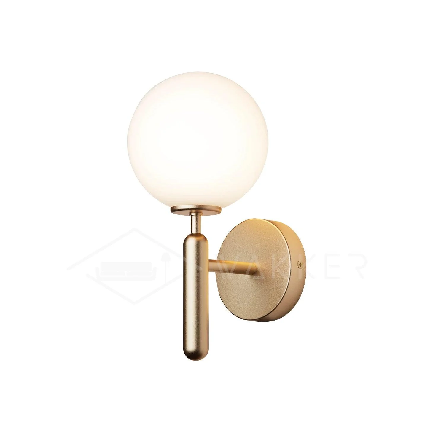 Ilirila Modern Minimalist Brass Glass Wall Light - Image 68